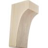 imageEkena Millwork BKTW02X04X06CVRW Clarksville Wood Brackets 1 34quotW x 4quotD x 6quotH  RubberwoodRubberwood