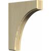 imageEkena Millwork BKTW02X04X06CVRW Clarksville Wood Brackets 1 34quotW x 4quotD x 6quotH  RubberwoodRubberwood