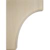 imageEkena Millwork BKTW02X04X06CVRW Clarksville Wood Brackets 1 34quotW x 4quotD x 6quotH  RubberwoodRubberwood