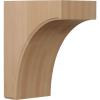 imageEkena Millwork BKTW02X04X06CVRW Clarksville Wood Brackets 1 34quotW x 4quotD x 6quotH  RubberwoodRubberwood