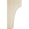 imageEkena Millwork BKTW02X04X06CVRW Clarksville Wood Brackets 1 34quotW x 4quotD x 6quotH  RubberwoodRubberwood