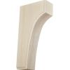 imageEkena Millwork BKTW02X04X06CVRW Clarksville Wood Brackets 1 34quotW x 4quotD x 6quotH  RubberwoodRubberwood