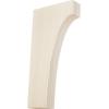 imageEkena Millwork BKTW02X04X06CVRW Clarksville Wood Brackets 1 34quotW x 4quotD x 6quotH  RubberwoodRubberwood