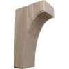 imageEkena Millwork BKTW02X04X06CVRW Clarksville Wood Brackets 1 34quotW x 4quotD x 6quotH  RubberwoodWalnut