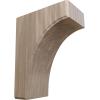 imageEkena Millwork BKTW02X04X06CVRW Clarksville Wood Brackets 1 34quotW x 4quotD x 6quotH  RubberwoodWalnut