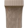 imageEkena Millwork BKTW02X04X06CVRW Clarksville Wood Brackets 1 34quotW x 4quotD x 6quotH  RubberwoodWalnut