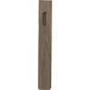 imageEkena Millwork BKTW02X04X06CVRW Clarksville Wood Brackets 1 34quotW x 4quotD x 6quotH  RubberwoodWalnut