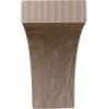 imageEkena Millwork BKTW02X04X06CVRW Clarksville Wood Brackets 1 34quotW x 4quotD x 6quotH  RubberwoodWalnut