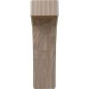 imageEkena Millwork BKTW02X04X06CVRW Clarksville Wood Brackets 1 34quotW x 4quotD x 6quotH  RubberwoodWalnut