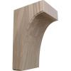 imageEkena Millwork BKTW02X04X06CVRW Clarksville Wood Brackets 1 34quotW x 4quotD x 6quotH  RubberwoodWalnut