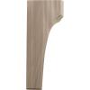 imageEkena Millwork BKTW02X04X06CVRW Clarksville Wood Brackets 1 34quotW x 4quotD x 6quotH  RubberwoodWalnut