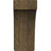 imageEkena Millwork BKTW02X04X06CVRW Clarksville Wood Brackets 1 34quotW x 4quotD x 6quotH  RubberwoodWalnut