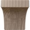 imageEkena Millwork BKTW02X04X06CVRW Clarksville Wood Brackets 1 34quotW x 4quotD x 6quotH  RubberwoodWalnut