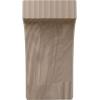 imageEkena Millwork BKTW02X04X06CVRW Clarksville Wood Brackets 1 34quotW x 4quotD x 6quotH  RubberwoodWalnut