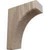 imageEkena Millwork BKTW02X04X06CVRW Clarksville Wood Brackets 1 34quotW x 4quotD x 6quotH  RubberwoodWalnut