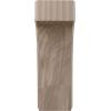 imageEkena Millwork BKTW02X04X06CVRW Clarksville Wood Brackets 1 34quotW x 4quotD x 6quotH  RubberwoodWalnut