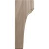 imageEkena Millwork BKTW02X04X06CVRW Clarksville Wood Brackets 1 34quotW x 4quotD x 6quotH  RubberwoodWalnut