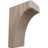 imageEkena Millwork BKTW02X04X06CVRW Clarksville Wood Brackets 1 34quotW x 4quotD x 6quotH  RubberwoodWalnut
