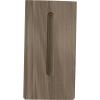 imageEkena Millwork BKTW02X04X06CVRW Clarksville Wood Brackets 1 34quotW x 4quotD x 6quotH  RubberwoodWalnut