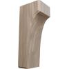 imageEkena Millwork BKTW02X04X06CVRW Clarksville Wood Brackets 1 34quotW x 4quotD x 6quotH  RubberwoodWalnut