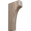 imageEkena Millwork BKTW02X04X06CVRW Clarksville Wood Brackets 1 34quotW x 4quotD x 6quotH  RubberwoodWalnut