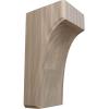 imageEkena Millwork BKTW02X04X06CVRW Clarksville Wood Brackets 1 34quotW x 4quotD x 6quotH  RubberwoodWalnut