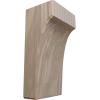 imageEkena Millwork BKTW02X04X06CVRW Clarksville Wood Brackets 1 34quotW x 4quotD x 6quotH  RubberwoodWalnut