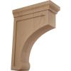 imageEkena Millwork BKTW02X07X10GORW Large Gomez Wood Wood Brackets 2 12quotW x 7quotD x 10quotH  RubberwoodAlder