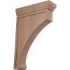 imageEkena Millwork BKTW02X07X10GORW Large Gomez Wood Wood Brackets 2 12quotW x 7quotD x 10quotH  RubberwoodCherry