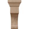 imageEkena Millwork BKTW02X07X10GORW Large Gomez Wood Wood Brackets 2 12quotW x 7quotD x 10quotH  RubberwoodMahogany