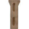 imageEkena Millwork BKTW02X07X10GORW Large Gomez Wood Wood Brackets 2 12quotW x 7quotD x 10quotH  RubberwoodMahogany