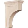 imageEkena Millwork BKTW02X07X10GORW Large Gomez Wood Wood Brackets 2 12quotW x 7quotD x 10quotH  RubberwoodMaple