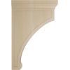 imageEkena Millwork BKTW02X07X10GORW Large Gomez Wood Wood Brackets 2 12quotW x 7quotD x 10quotH  RubberwoodRubberwood