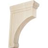 imageEkena Millwork BKTW02X07X10GORW Large Gomez Wood Wood Brackets 2 12quotW x 7quotD x 10quotH  RubberwoodRubberwood
