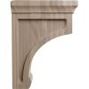 imageEkena Millwork BKTW02X07X10GORW Large Gomez Wood Wood Brackets 2 12quotW x 7quotD x 10quotH  RubberwoodWalnut