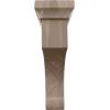 imageEkena Millwork BKTW02X07X10GORW Large Gomez Wood Wood Brackets 2 12quotW x 7quotD x 10quotH  RubberwoodWalnut