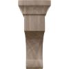 imageEkena Millwork BKTW02X07X10GORW Large Gomez Wood Wood Brackets 2 12quotW x 7quotD x 10quotH  RubberwoodWalnut