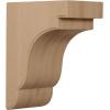 imageEkena Millwork BKTW05X05X08BEAL Bedford Wood Brackets 5 14quotW x 5quotD x 7 12quotH  AlderAlder