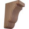 imageEkena Millwork BKTW05X05X08BEAL Bedford Wood Brackets 5 14quotW x 5quotD x 7 12quotH  AlderCherry