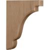 imageEkena Millwork BKTW05X05X08BEAL Bedford Wood Brackets 5 14quotW x 5quotD x 7 12quotH  AlderRubberwood