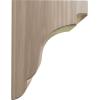 imageEkena Millwork BKTW05X05X08BEAL Bedford Wood Brackets 5 14quotW x 5quotD x 7 12quotH  AlderWalnut
