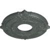 imageEkena Millwork CM12AT Attica Ceiling Medallion 12 34quotOD x 4quotID x 12quotP Fits Canopies up to 4quot Primed WhiteAthenian Green Crackle Flat Finish