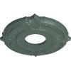 imageEkena Millwork CM12AT Attica Ceiling Medallion 12 34quotOD x 4quotID x 12quotP Fits Canopies up to 4quot Primed WhiteCloud Burst Flat Finish
