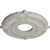 imageEkena Millwork CM12AT Attica Ceiling Medallion 12 34quotOD x 4quotID x 12quotP Fits Canopies up to 4quot Primed WhitePot of Cream Flat Finish