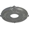 imageEkena Millwork CM12AT Attica Ceiling Medallion 12 34quotOD x 4quotID x 12quotP Fits Canopies up to 4quot Primed WhiteSilver Metallic Series
