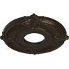 imageEkena Millwork CM12AT Attica Ceiling Medallion 12 34quotOD x 4quotID x 12quotP Fits Canopies up to 4quot Primed WhiteStone Hearth Flat Finish