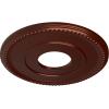 imageEkena Millwork CM12BR Bradford Ceiling Medallion 12 12quotOD x 3 78quotID x 34quotP Fits Canopies up to 6 58quot PrimedAntique Copper Metallic Series