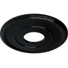imageEkena Millwork CM12BR Bradford Ceiling Medallion 12 12quotOD x 3 78quotID x 34quotP Fits Canopies up to 6 58quot PrimedBlack Pearl Metallic Series