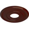 imageEkena Millwork CM12BR Bradford Ceiling Medallion 12 12quotOD x 3 78quotID x 34quotP Fits Canopies up to 6 58quot PrimedBrushed Mahogany Flat Finish