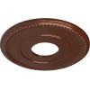 imageEkena Millwork CM12BR Bradford Ceiling Medallion 12 12quotOD x 3 78quotID x 34quotP Fits Canopies up to 6 58quot PrimedCopper Penny Metallic Series